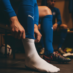 Chaussettes antidérapantes foot