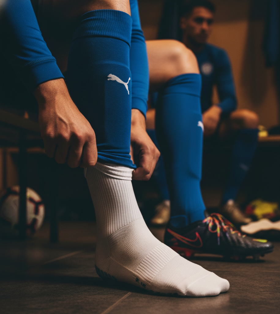 Chaussettes antidérapantes foot